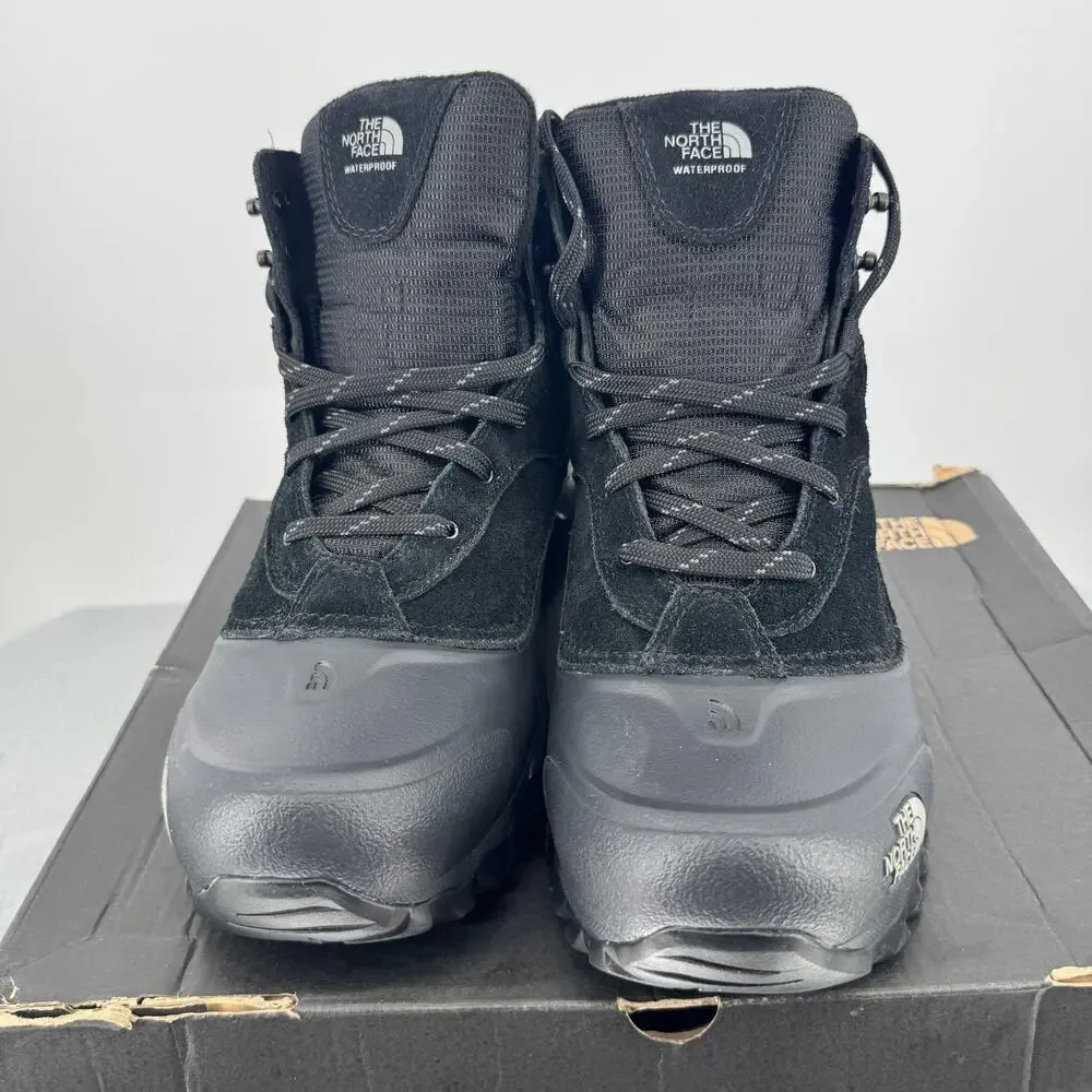 The North Face Snowfuse Mens 11.5 Black Waterproof Heatseeker Snow Boots